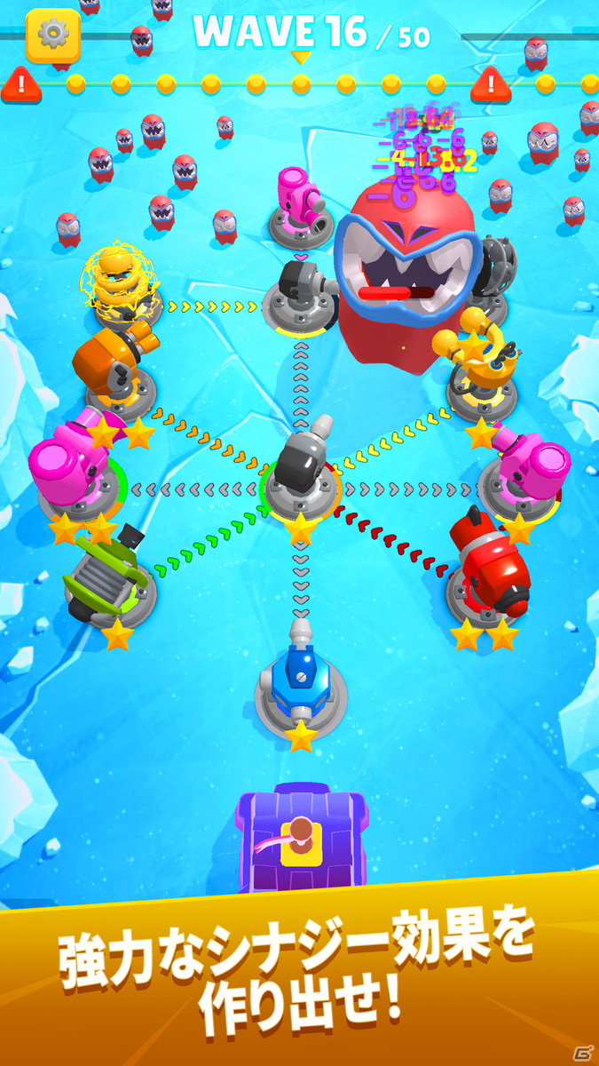 タレットを組み合わせて城を守ろう！ローグライトなタワーディフェンスゲーム「Auto Defense」がiOS向けに配信開始の画像2