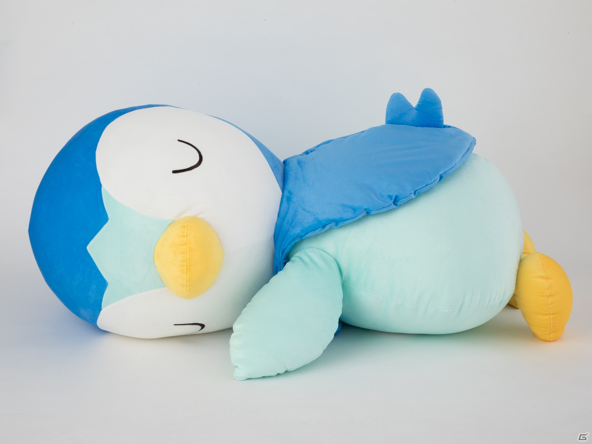 ビッグサイズの“もちふわ”ポッチャマとおうち時間を楽しもう！「ポケモン すやすやフレンド おうちでリラックス ポッチャマ」の予約受付が開始の画像4