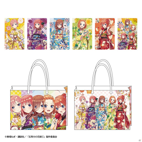 「五等分の花嫁∬」POP UP STORE in 東急ハンズが本日より開催！着物姿の五つ子の描き下ろしイラストを使用したグッズが登場の画像8