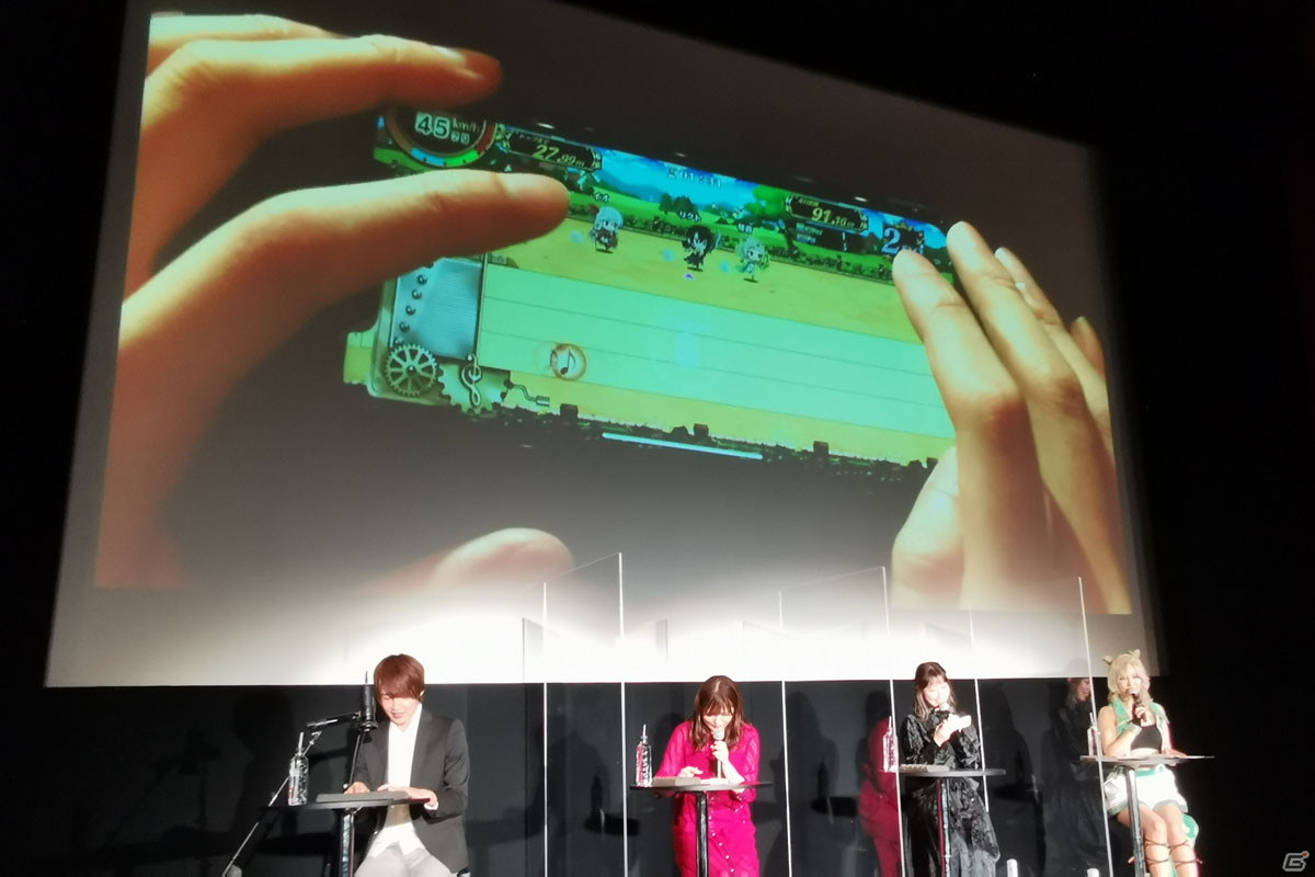 田丸篤志さん、加隈亜衣さん、五十嵐裕美さんがゲームをプレイ！「ナナリズムダッシュ」発表会レポートの画像13