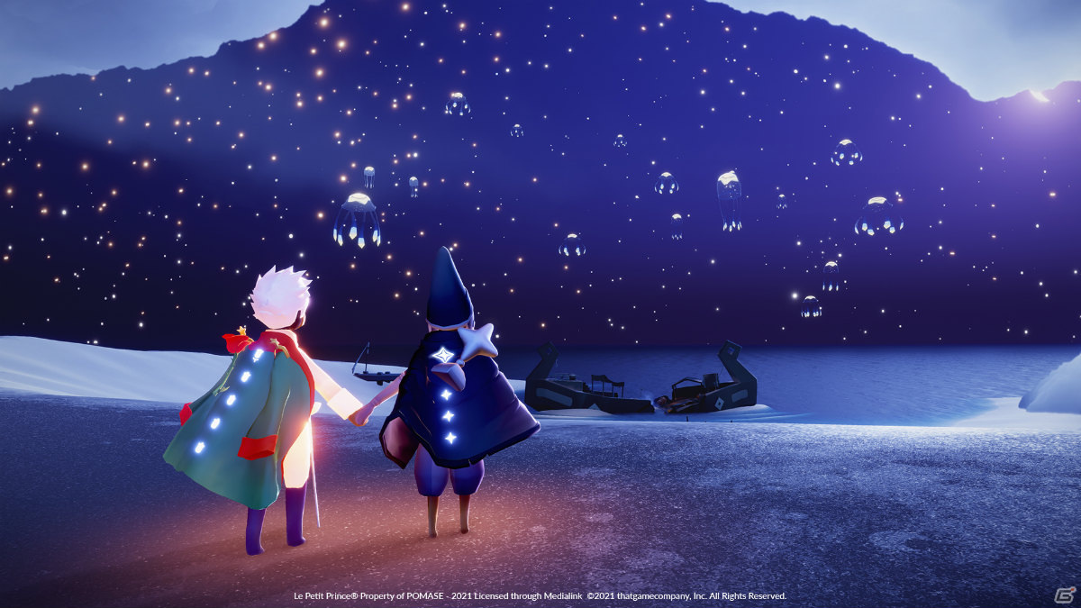 「Sky 星を紡ぐ子どもたち」初のコラボイベント「星の王子さまの季節」が実施！新エリア「星月夜の砂漠」が登場の画像14