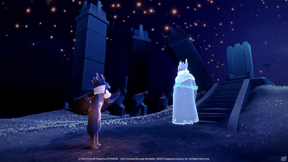 「Sky 星を紡ぐ子どもたち」初のコラボイベント「星の王子さまの季節」が実施！新エリア「星月夜の砂漠」が登場の画像4