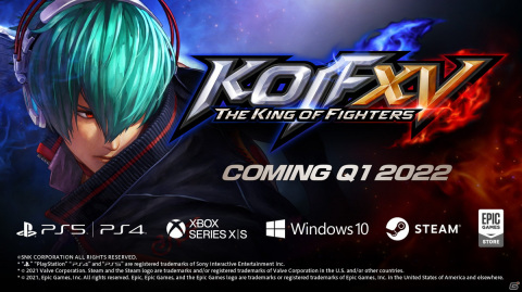 「THE KING OF FIGHTERS XV」はPS5/PS4/Xbox Series X|S/Windows10/Steam/Epic Gamesストアで2022年春に発売！の画像1