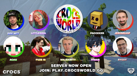 Gen.G EsportsとCrocsによる「Minecraft」の建築コンテスト「BUILD YOUR LIFE IN COLOR」が世界同時開催！の画像1