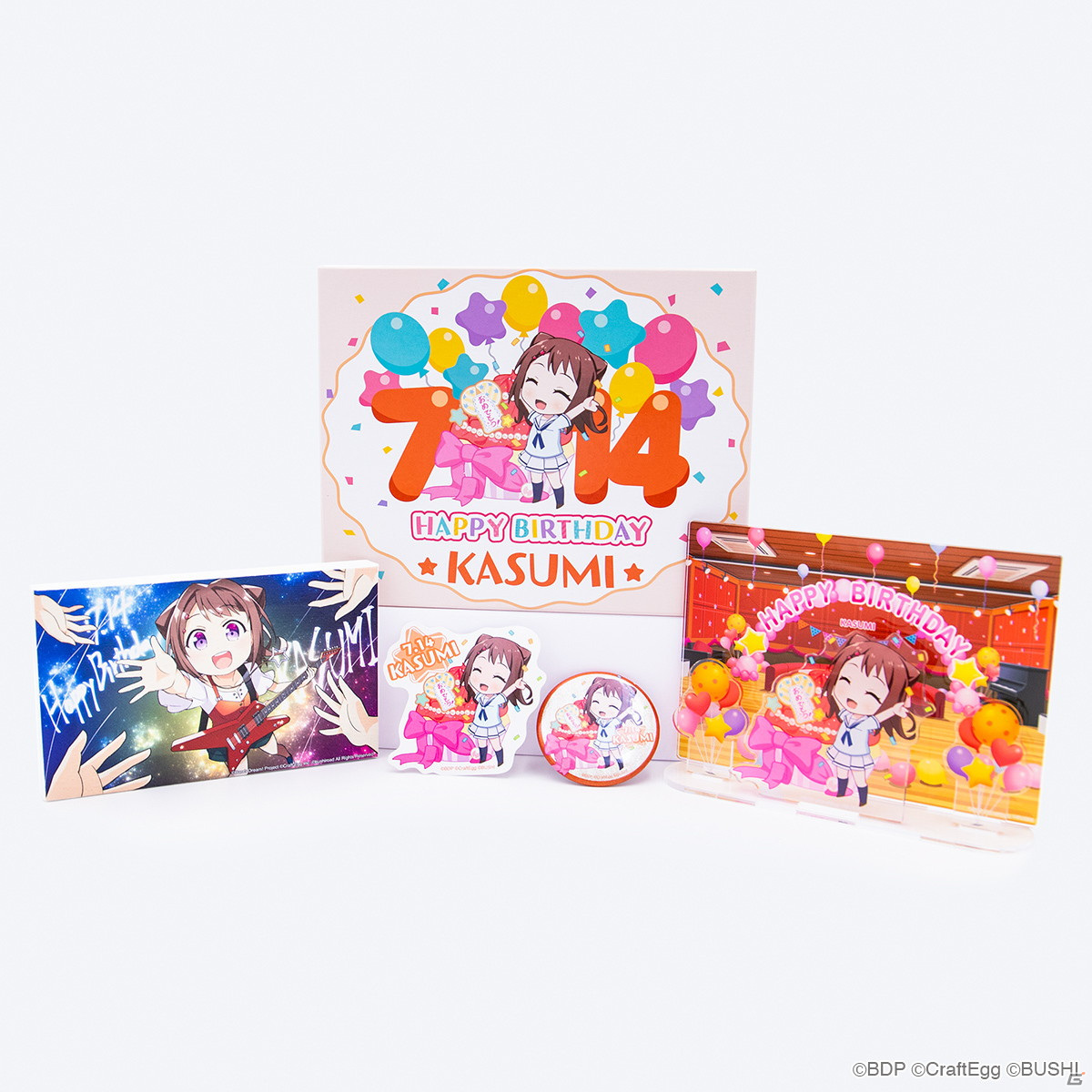 Craft Egg公式ストア「Craft Egg Store」オリジナルの「バンドリ！ ガールズバンドパーティ！」新グッズが登場！の画像4