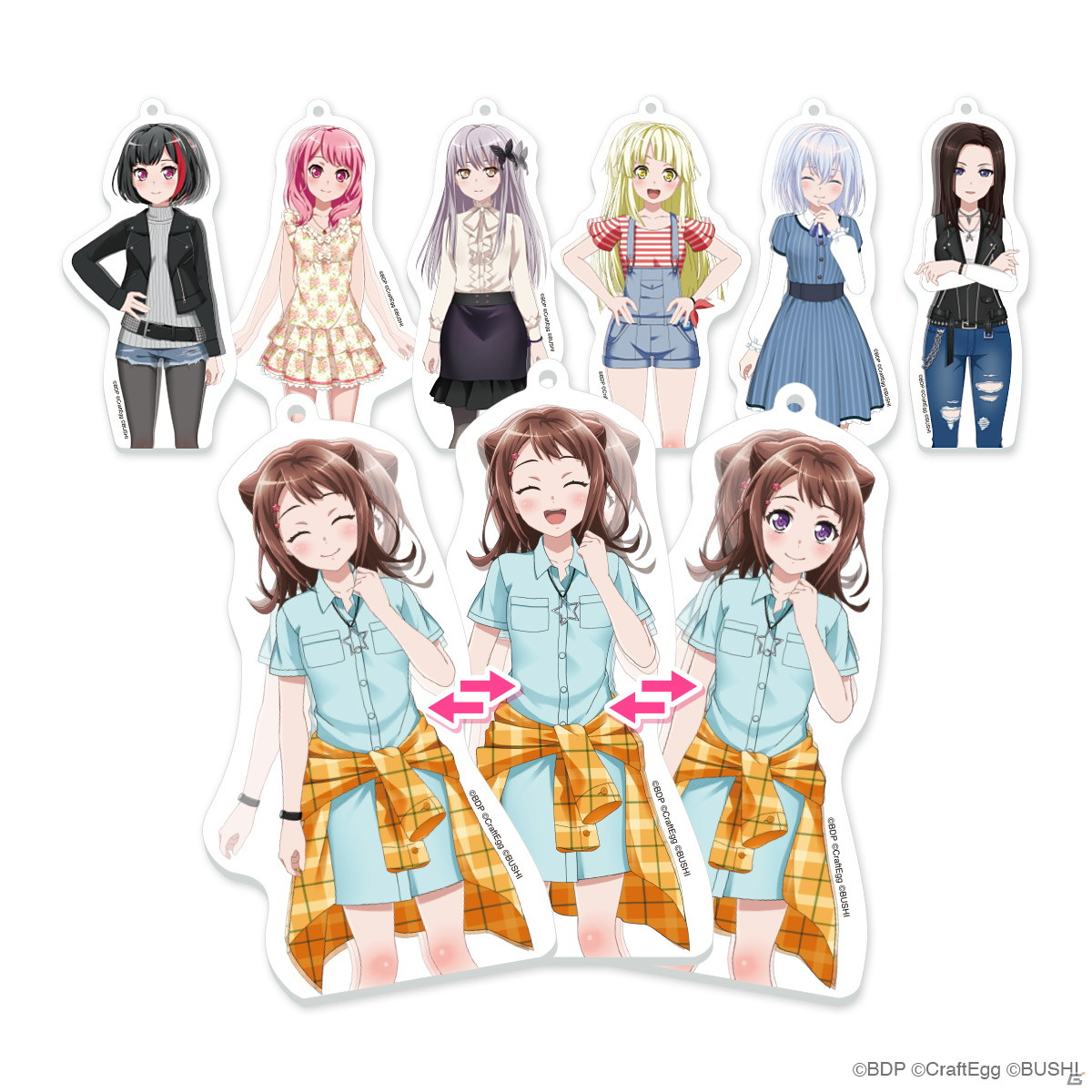 Craft Egg公式ストア「Craft Egg Store」オリジナルの「バンドリ！ ガールズバンドパーティ！」新グッズが登場！の画像8