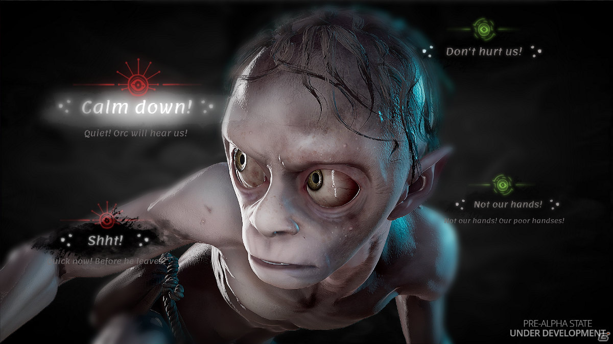 「The Lord of the Rings: Gollum」の詳細がNACON Connectで発表！ゴラムの視点から指輪物語を描くアクションADVの画像4
