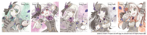 劇場版「BanG Dream! Episode of Roselia II : Song I am.」サンジゲン描き下ろしイラストカードが7月9日より入場者プレゼントとして配布！の画像1