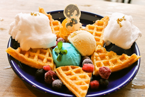 星空をモチーフにしたグッズ＆メニューを堪能できる「囚われのパルマ」カプコンカフェ イオンレイクタウン店のコラボをレポート！の画像4