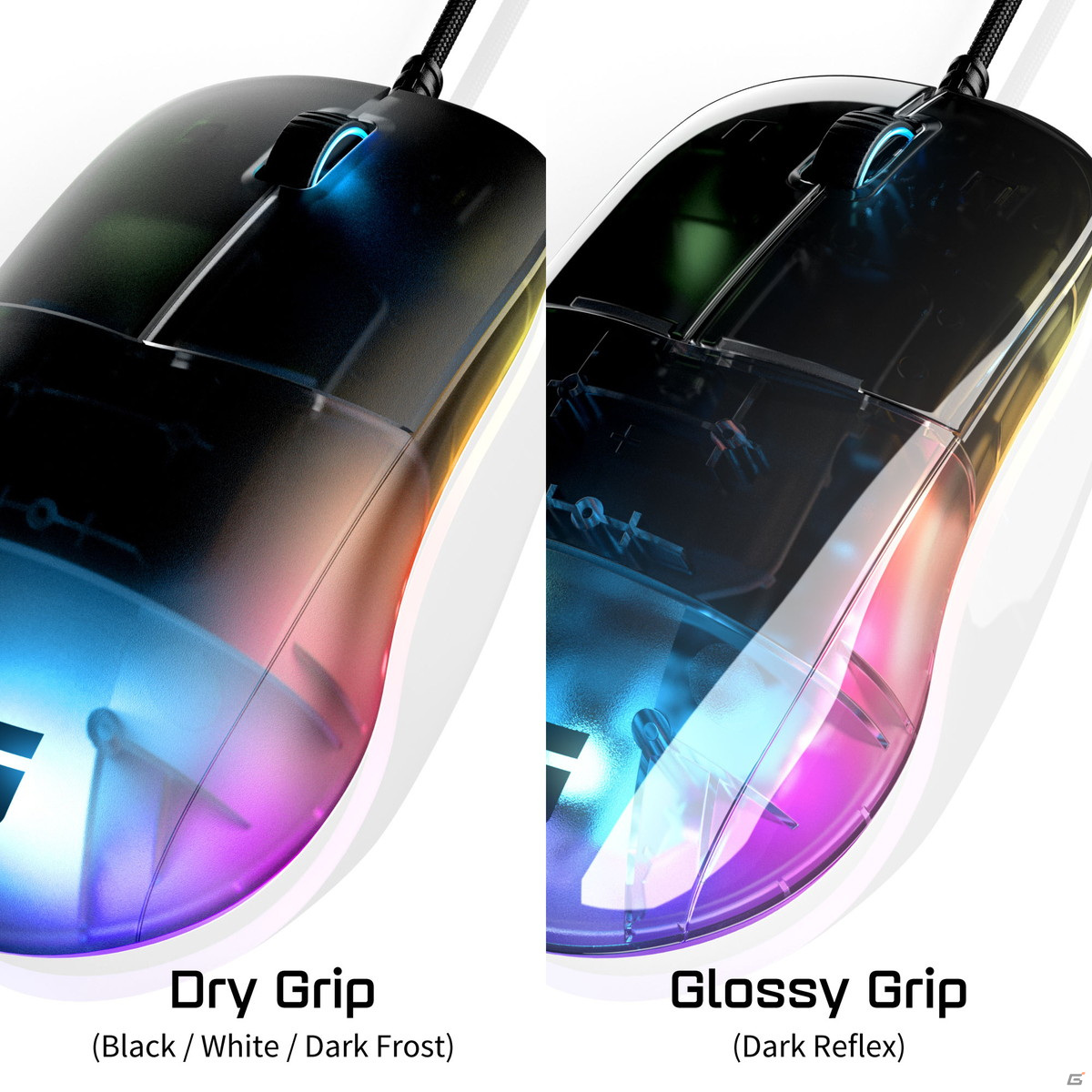 最大1670万通りのカラーで光るゲーミングマウス「XM1 RGB」が発売―Endgame Gear初のRGB＆スケルトン仕様の画像12