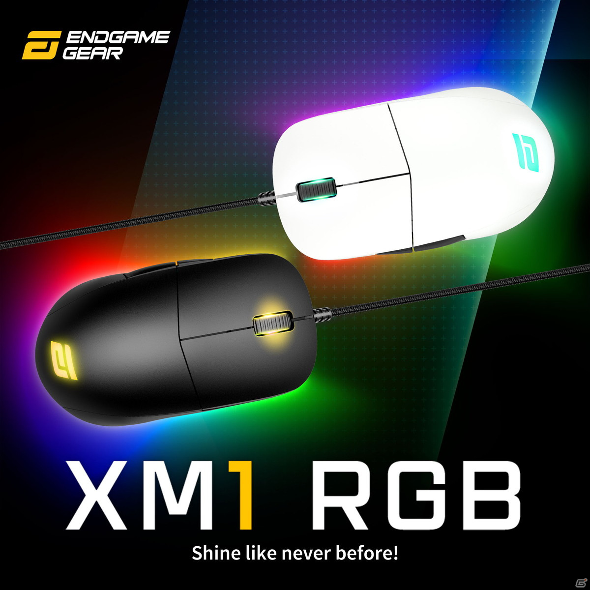 最大1670万通りのカラーで光るゲーミングマウス「XM1 RGB」が発売―Endgame Gear初のRGB＆スケルトン仕様の画像2