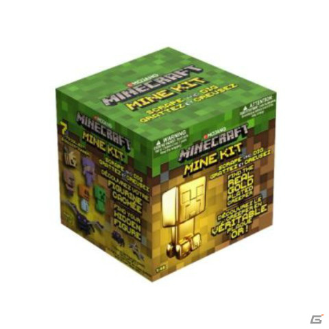 「Minecraft」の世界を体験！ピッケルでフィギュアを発掘するキットなどがヴィレッジヴァンガードオンラインで予約開始の画像3