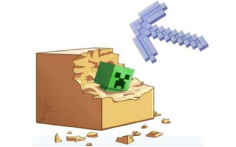 「Minecraft」の世界を体験！ピッケルでフィギュアを発掘するキットなどがヴィレッジヴァンガードオンラインで予約開始