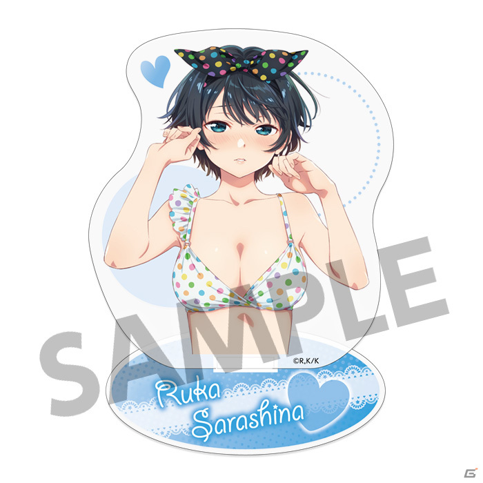 TVアニメ「彼女、お借りします」より水着姿の千鶴たちのアクリルフィギュアやフルグラフィックTシャツが登場！の画像10