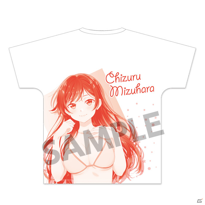 TVアニメ「彼女、お借りします」より水着姿の千鶴たちのアクリルフィギュアやフルグラフィックTシャツが登場！の画像13