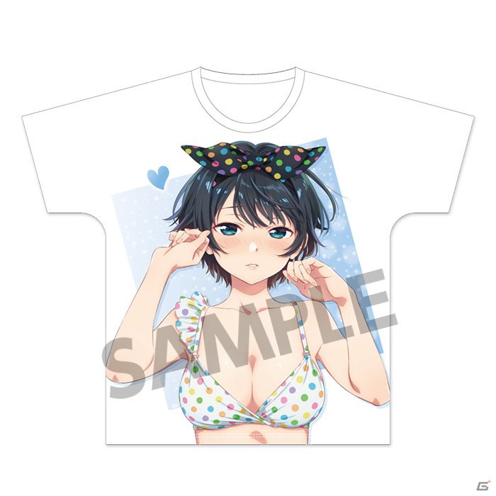 TVアニメ「彼女、お借りします」より水着姿の千鶴たちのアクリルフィギュアやフルグラフィックTシャツが登場！の画像16