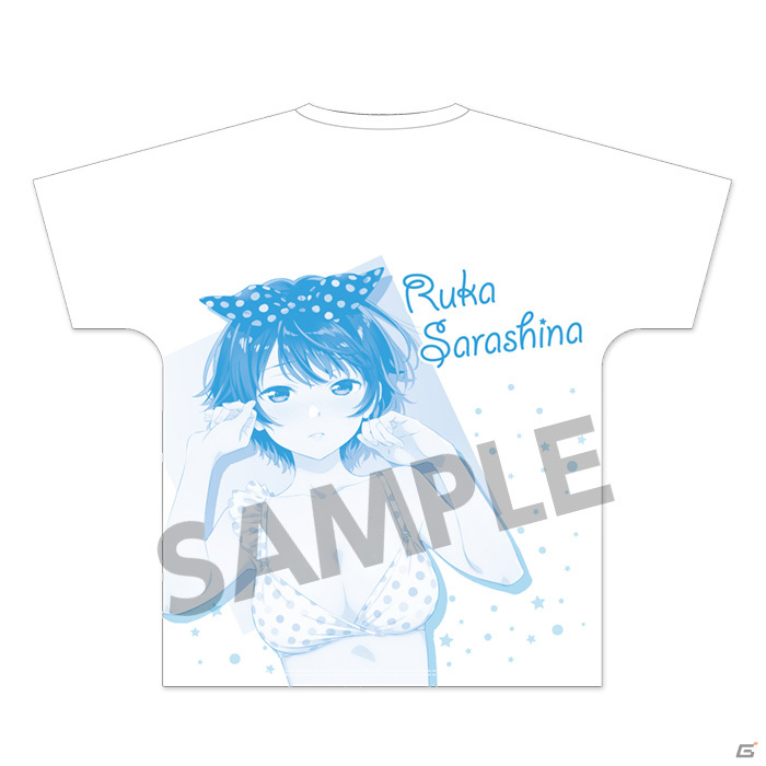 TVアニメ「彼女、お借りします」より水着姿の千鶴たちのアクリルフィギュアやフルグラフィックTシャツが登場！の画像17