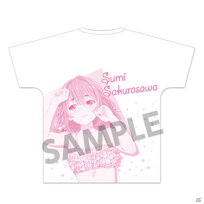 TVアニメ「彼女、お借りします」より水着姿の千鶴たちのアクリルフィギュアやフルグラフィックTシャツが登場！の画像19