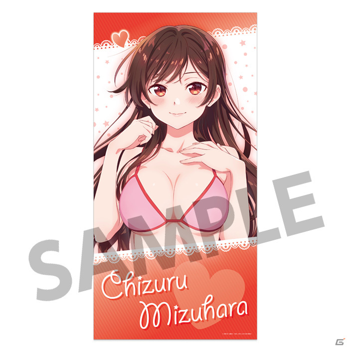 TVアニメ「彼女、お借りします」より水着姿の千鶴たちのアクリルフィギュアやフルグラフィックTシャツが登場！の画像20