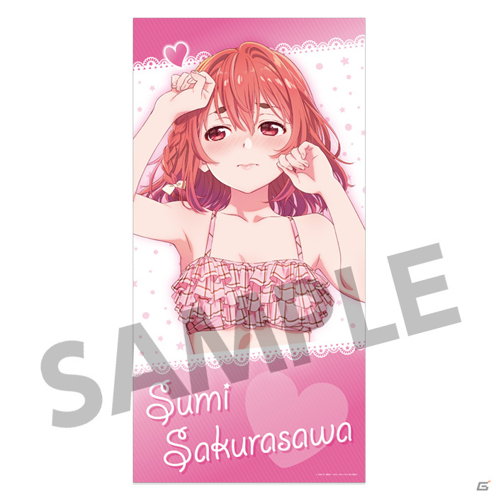 TVアニメ「彼女、お借りします」より水着姿の千鶴たちのアクリルフィギュアやフルグラフィックTシャツが登場！の画像23