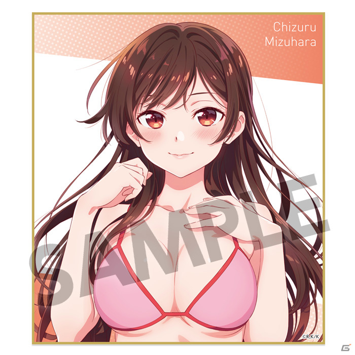 TVアニメ「彼女、お借りします」より水着姿の千鶴たちのアクリルフィギュアやフルグラフィックTシャツが登場！の画像36