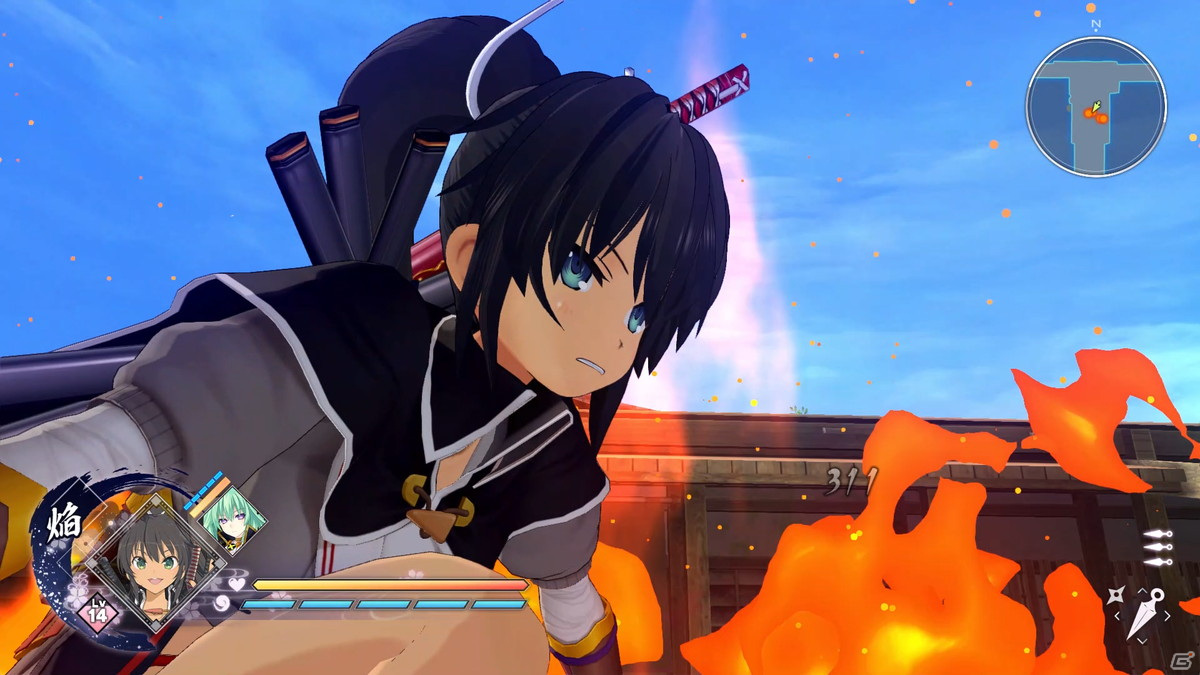 「ネプテューヌ」VS「閃乱カグラ」！PS4「閃乱忍忍忍者大戦ネプテューヌ -少女達の響艶-」をスクリーンショットたっぷりに紹介の画像58