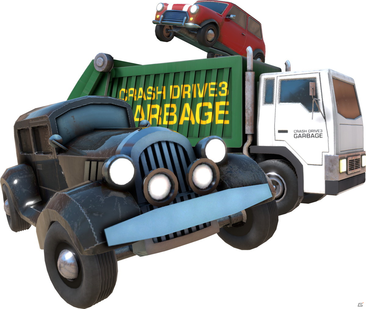 ハチャメチャなカースタントが楽しめる「クラッシュドライブ3」がPS5/PS4/Xbox Series X|S/Xbox One/Switch/PC/スマホ向けに配信開始！の画像10