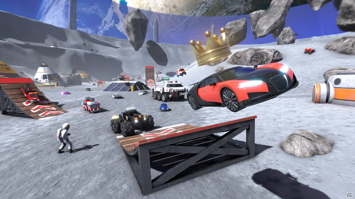 ハチャメチャなカースタントが楽しめる「クラッシュドライブ3」がPS5/PS4/Xbox Series X|S/Xbox One/Switch/PC/スマホ向けに配信開始！の画像4