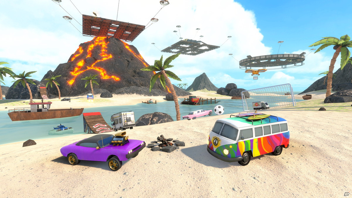 ハチャメチャなカースタントが楽しめる「クラッシュドライブ3」がPS5/PS4/Xbox Series X|S/Xbox One/Switch/PC/スマホ向けに配信開始！の画像8