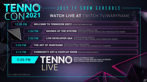 「Warframe」次期拡張「The New War」の情報などを紹介する「TennoCon 2021」が7月18日に配信！の画像2