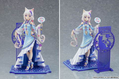 「ネコぱら」原作イラストレーター・さより氏による描き下ろし衣装姿のショコラとバニラが1/7スケールフィギュアになって登場！の画像4