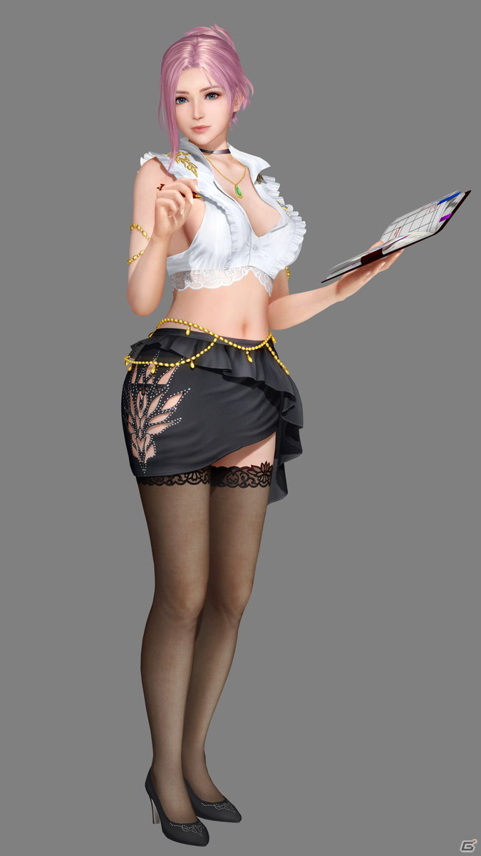 「DEAD OR ALIVE XVV」オーナーの指導役として新女神「エリーゼ（CV：瀬戸麻沙美）が赴任！の画像2