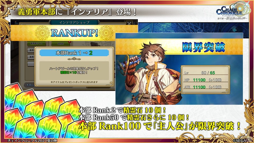 「チェインクロニクル」と「ソードアート・オンライン」のコラボが決定！「遊戯の世界」詳細発表＆義勇軍本部に「インテリア」が登場の画像29