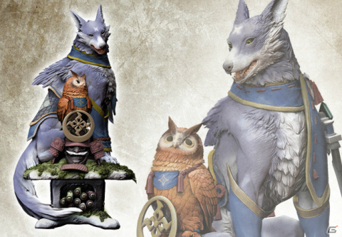 「モンスターハンターライズ」オトモガルクの大型フィギュアが11月25日に発売！イーカプコンなどで予約受付中の画像1