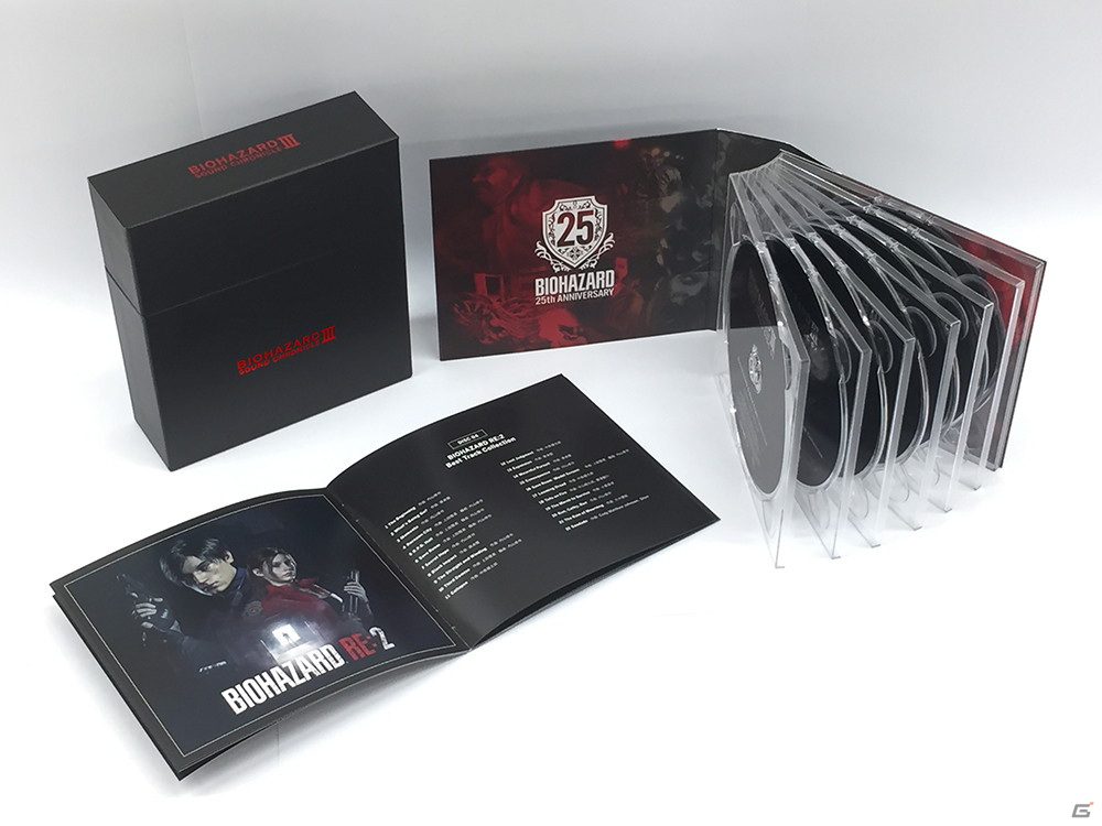 バイオハザード」25周年記念！7枚組のCD-BOX「BIOHAZARD SOUND ...