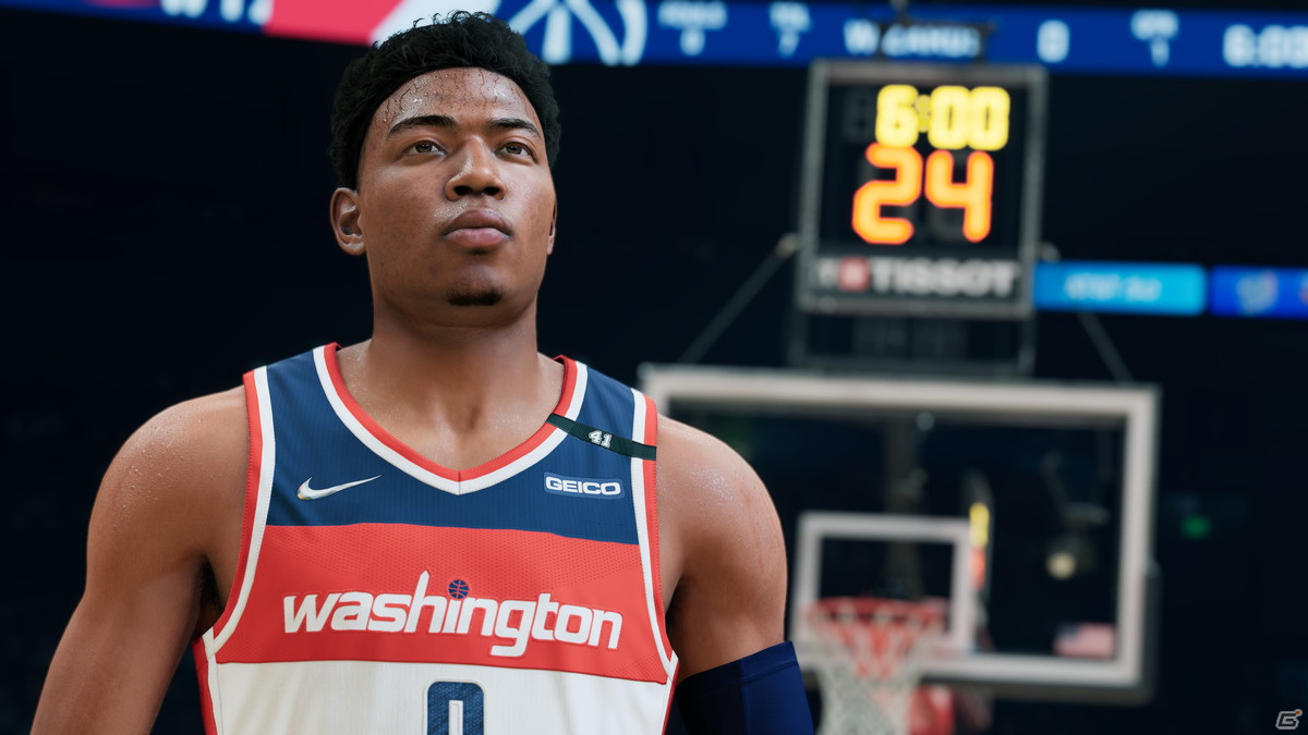 「NBA 2K22」八村塁選手のゲーム内スクリーンショットが初公開！ゲームプレイの最新情報や新機能も紹介の画像1