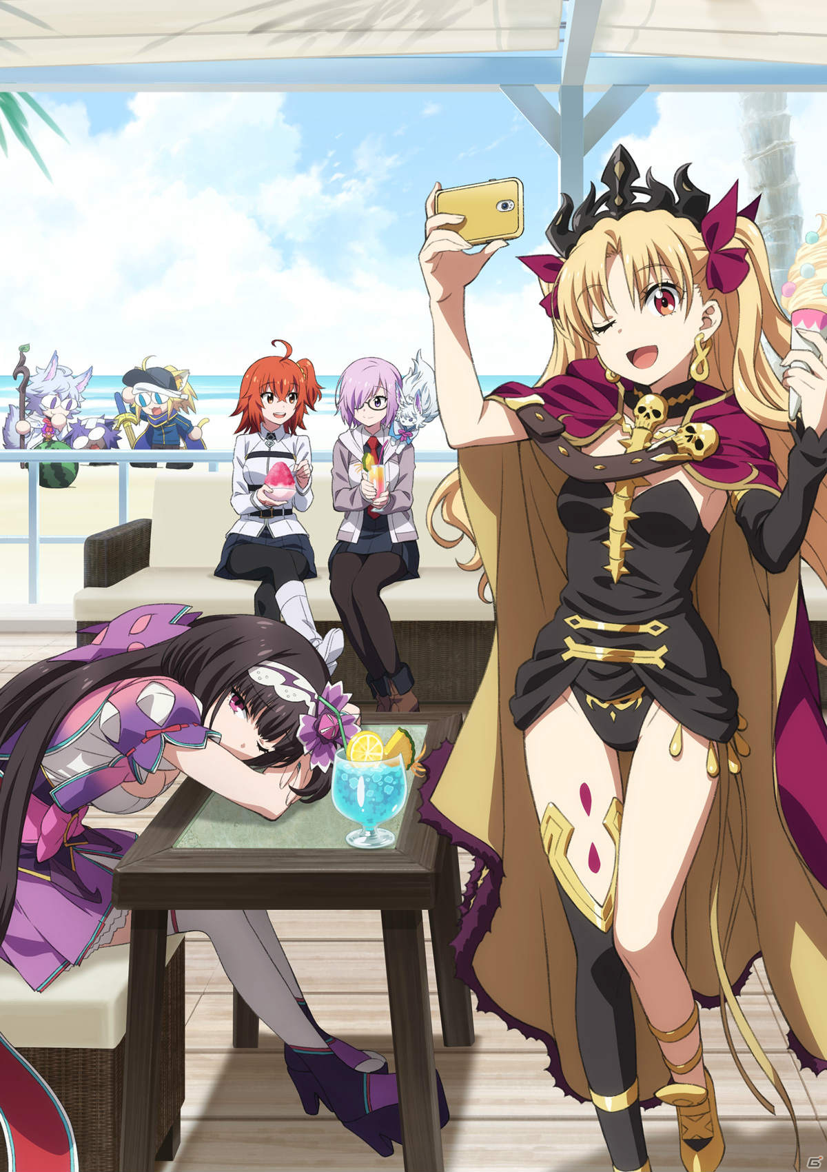 OVA「Fate/Grand Carnival」Blu-ray＆DVD 2nd Season 完全生産限定版特典のデジジャケットイラストが公開！の画像2