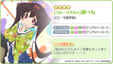 「Re:ステージ！プリズムステップ」にてTVアニメ「おちこぼれフルーツタルト」とのコラボが実施！の画像13