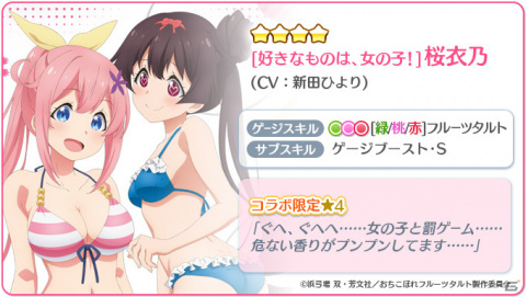 「Re:ステージ！プリズムステップ」にてTVアニメ「おちこぼれフルーツタルト」とのコラボが実施！の画像8