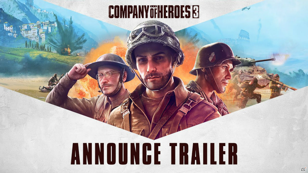 Steam「Company of Heroes 3」が2022年に発売！地中海を舞台にした戦略シミュレーションゲームの画像2
