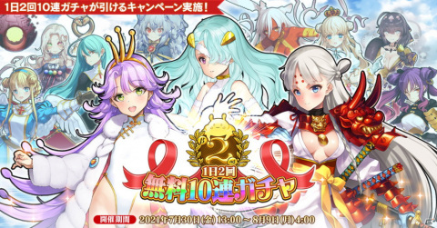 「英雄＊戦姫WW」にてβ2周年記念キャンペーンが開催！最大200連無料ガチャと★4確定チケットがもらえるログボを実施の画像2