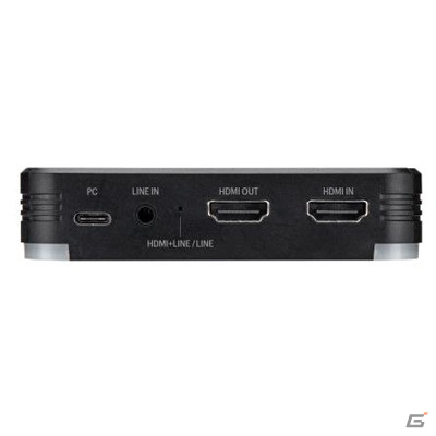 手軽にゲーム画面の録画ができるゲーミングビデオキャプチャ「CRC-GVCAP01」が登場！マイクを繋げての実況配信も可能の画像4