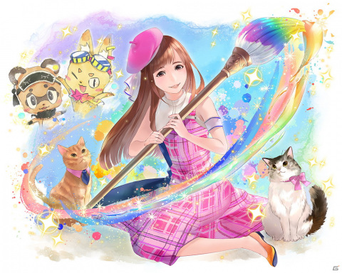 「ラクガキ キングダム」中川翔子さんとのコラボが8月5日より実施！コラボトレスター「SSRしょこたん」が登場の画像3