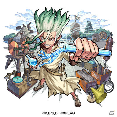 「モンスターストライク」にてTVアニメ「Dr.STONE」とのコラボが8月2日より実施！の画像2