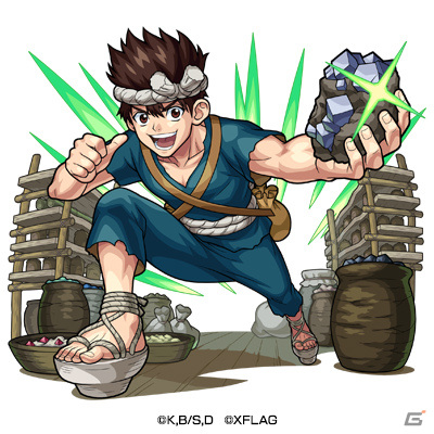 「モンスターストライク」にてTVアニメ「Dr.STONE」とのコラボが8月2日より実施！の画像3