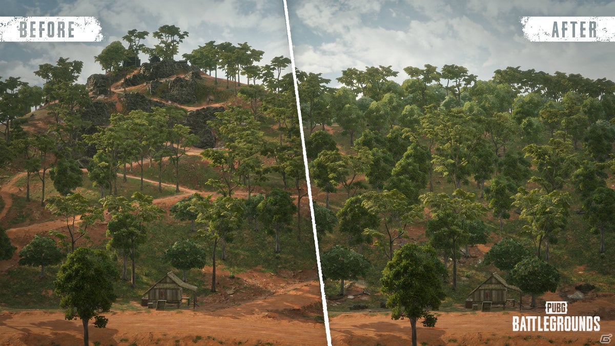 PC版「PUBG」アップデート13.1にて「TAEGO」マップの補給物資量が増加！「SANHOK」の特定地域における動線の改善もの画像6
