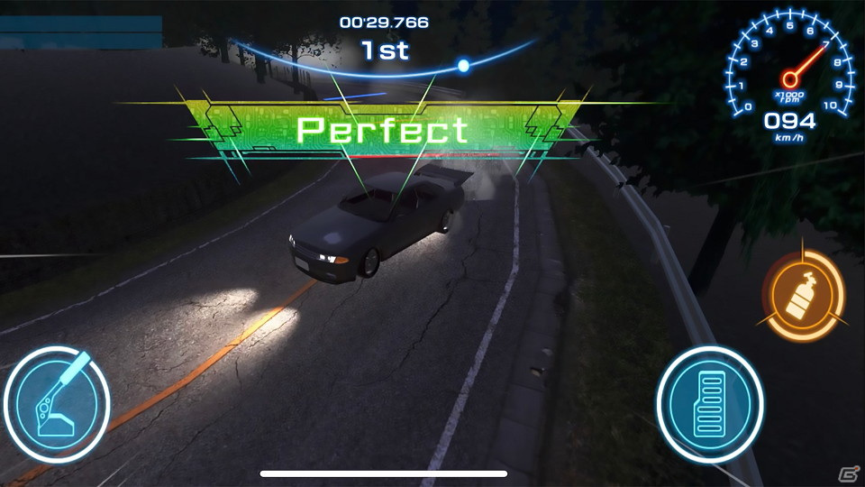 土屋圭市氏監修のスマホ向けレースゲーム「ザ・峠 ～DRIFT KING 1980～」のiOS版が7月30日にリリース決定！の画像3