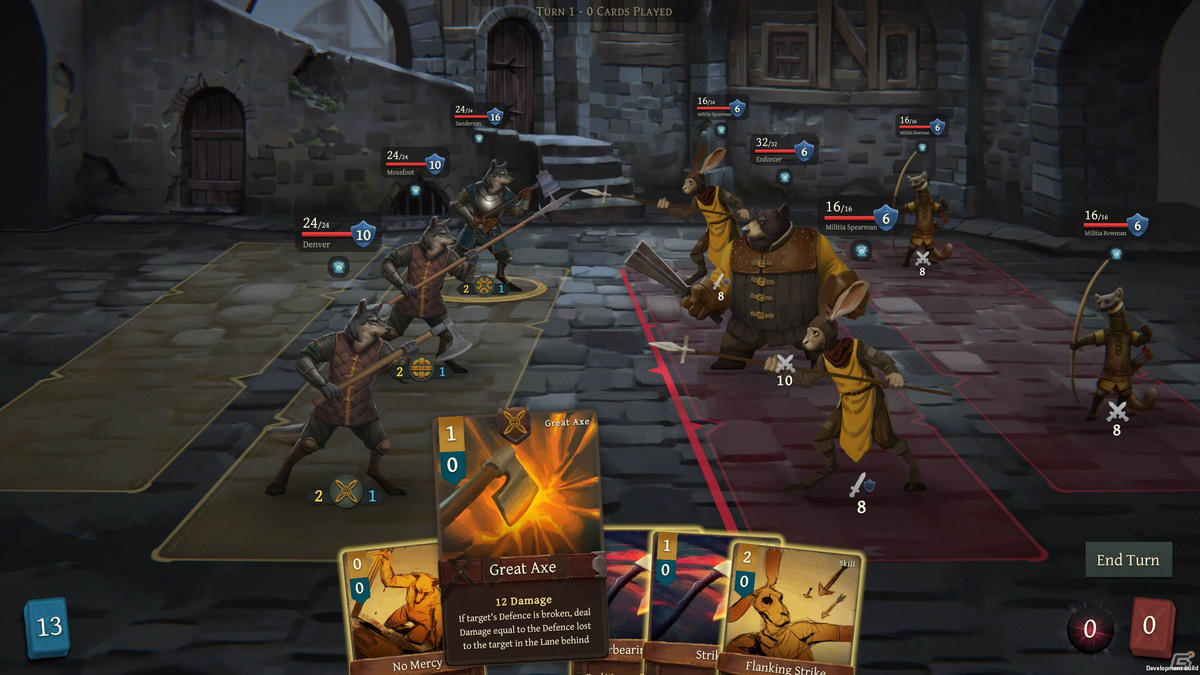 Switch「Banners of Ruin」が配信開始！個性的な獣たちでデッキを組んで戦うローグライクゲームの画像6