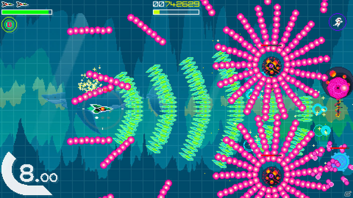 レトロアーケード調の弾幕STG「スターハンターDX」がSwitch/Steamで8月5日にリリース！の画像7