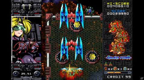 90年代のアーケードゲームを彷彿させる縦STG「ツクールシリーズ 武雷銃 GALAXY STORM」がSwitchでリリース！の画像8